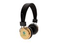 Casque audio sans fil en bambou 5