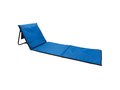 Chaise longue de plage pliable