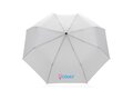 Mini parapluie 20.5" rPET 190T poignée bambou Impact AWARE™ 22