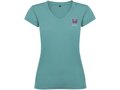 T-shirt Victoria à col en V et manches courtes pour femme 48