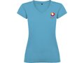 T-shirt Victoria à col en V et manches courtes pour femme 60