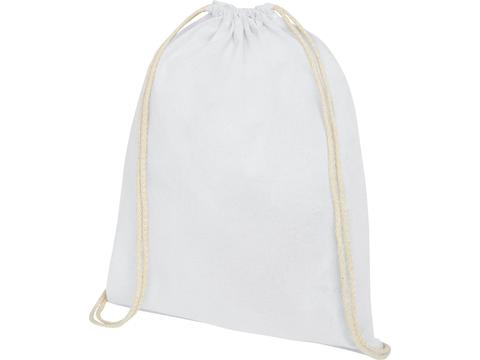 Sac à dos Oregon en coton de 140 g/m² avec cordon de serrage