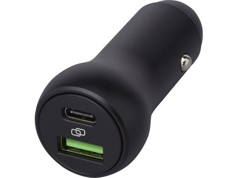 Chargeur de voiture Pilot double USB-C/USB-A de 55 W