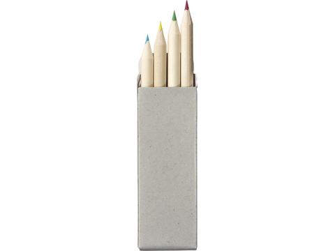 Set de 4 crayons de couleur