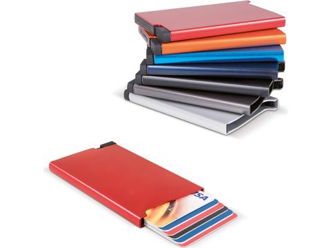 Porte-cartes en aluminium