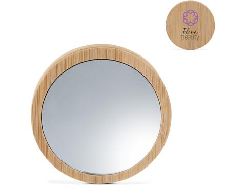 Miroir en bambou