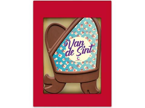 Mître de Saint-Nicolas en Chocolat – Impression personnalisée