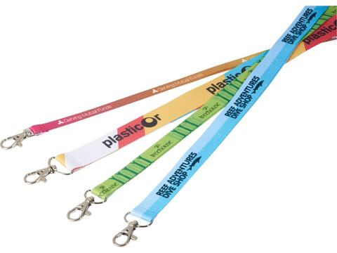 Dubbelzijdig bedrukte lanyards uit Satijnpolyester