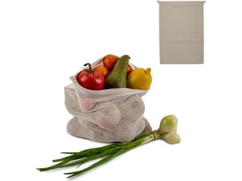 Sac Porte-Nourriture, Réutilisable, en Coton Oeko-Tex® 30x40cm