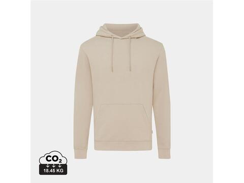 Sweat à capuche en coton recyclé et non teinté Iqoniq Jasper