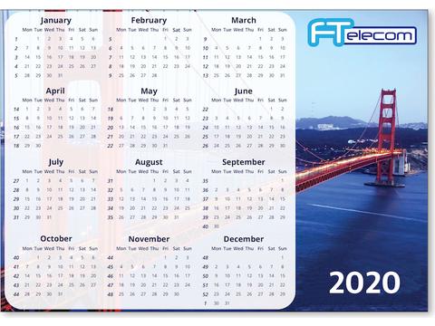 Calendrier Magnétique A5