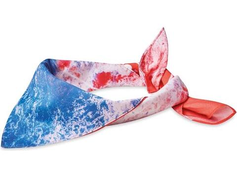 Bandana en polykatoène sur mesure 52 x 52 cm – design entièrement personnalisé