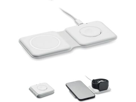 Chargeur pliable 2 en 1 15W