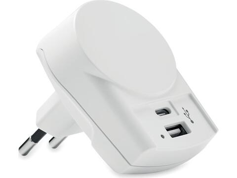 Chargeur Euro USB Skross (AC)