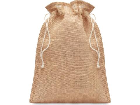 Sac cadeau moyen en jute