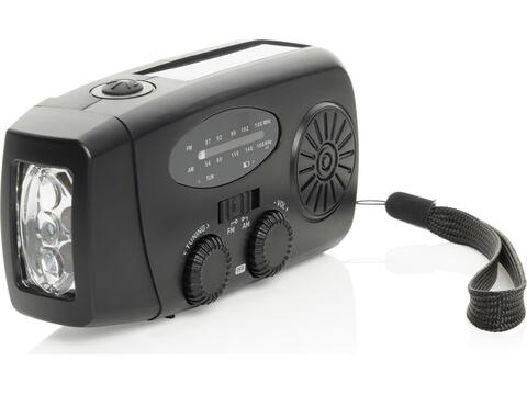 Radio d'urgence en plastique recyclé RCS RescueWave