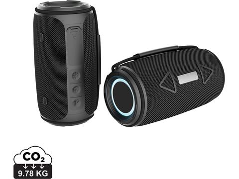 Enceinte 16W étanche IPX4 en plastique recyclé RCS Prisma