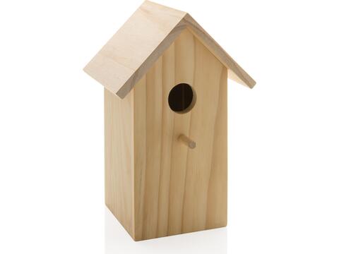 Maison pour oiseaux en bois FSC®