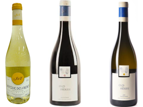 Vins Belge trio de bio