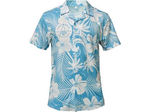 Chemise hawaïenne d'été sur mesure avec impression par sublimation – design entièrement personnalisé