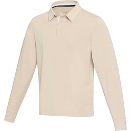 Clyde unisex GOTS organic rugbypolo sweatshirt bedrukken