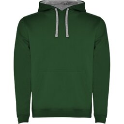 Bottle green marl grey