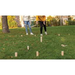 Houten kubb set-sfeerbeeld