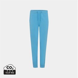 Iqoniq Cooper gerecycled katoen joggingsbroek blauw