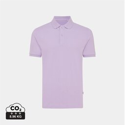 Iqoniq Yosemite gerecycled katoen pique polo lavender