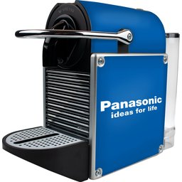 Nespresso Pixie Metal Alu koffiemachine bedrukken