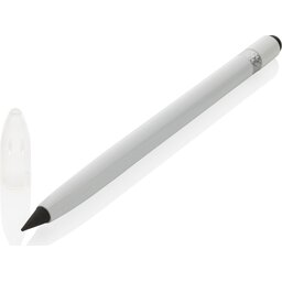 Aluminium inktloze pen potlood met gum