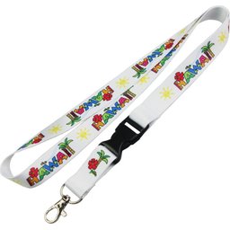 Sublimation lanyard met buckle bedrukken