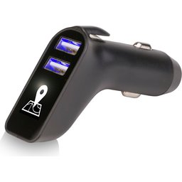 V11 GPS-autotracker met oplichtend logo