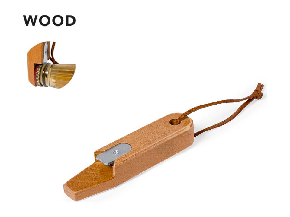 Houten Eco flesopener