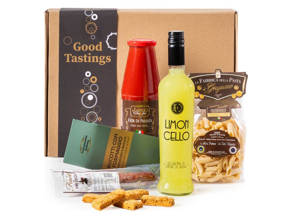 Kerstpakket Italiaanse Delicatessen Box