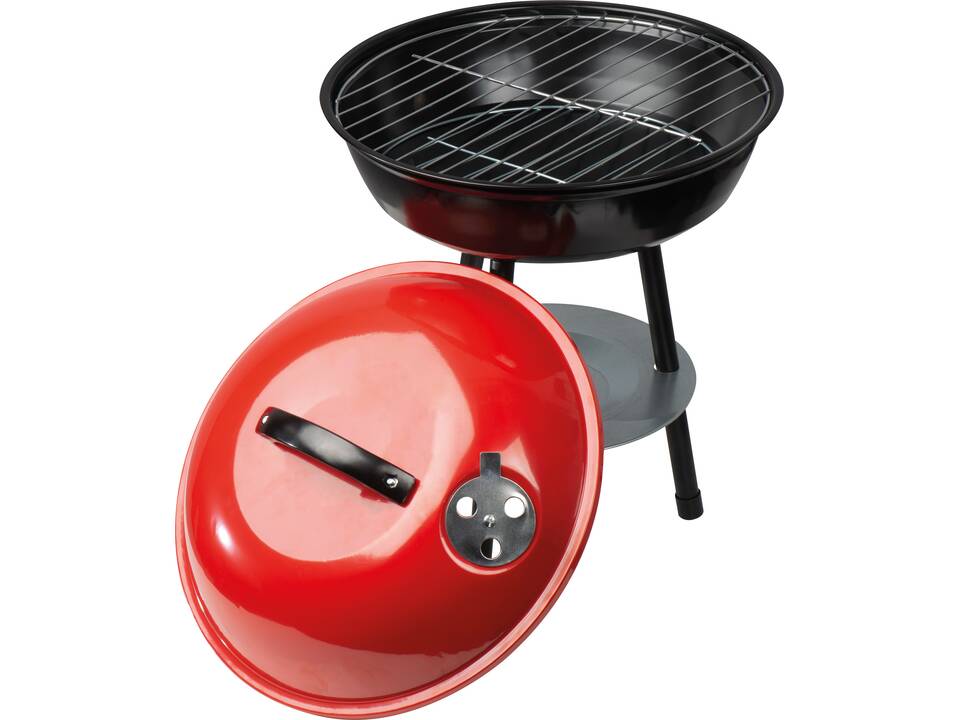 Kleine mobiele barbecue bedrukken