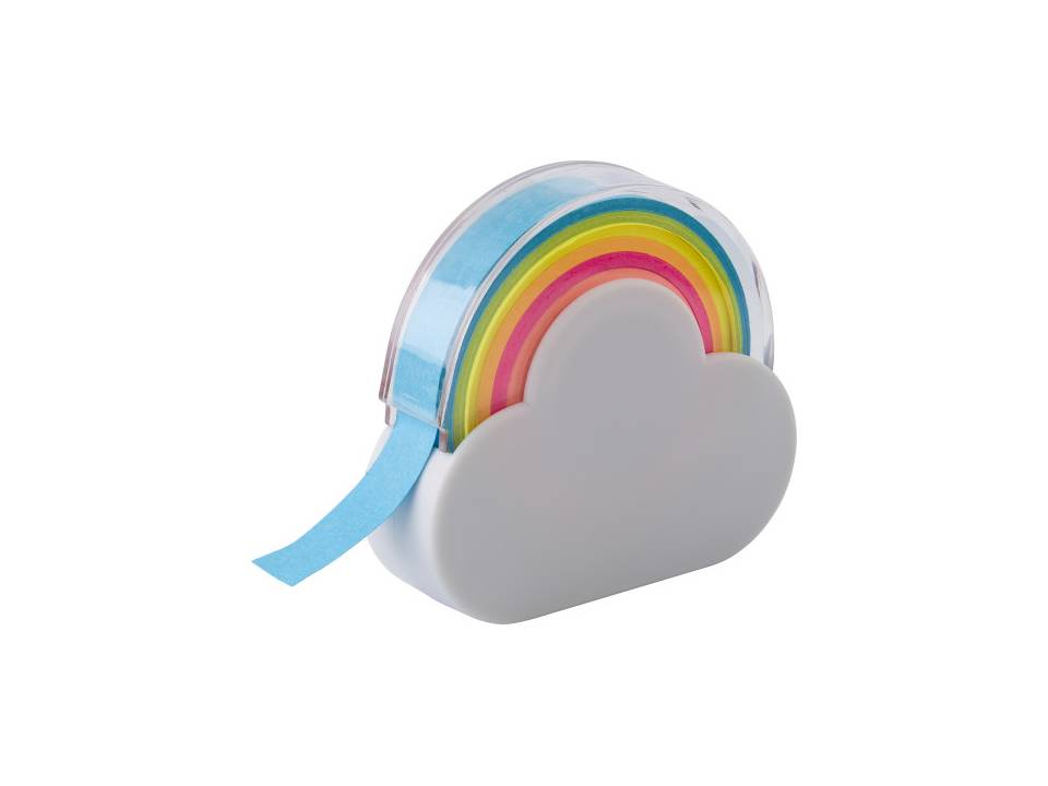 Memo tape houder wolk en regenboog