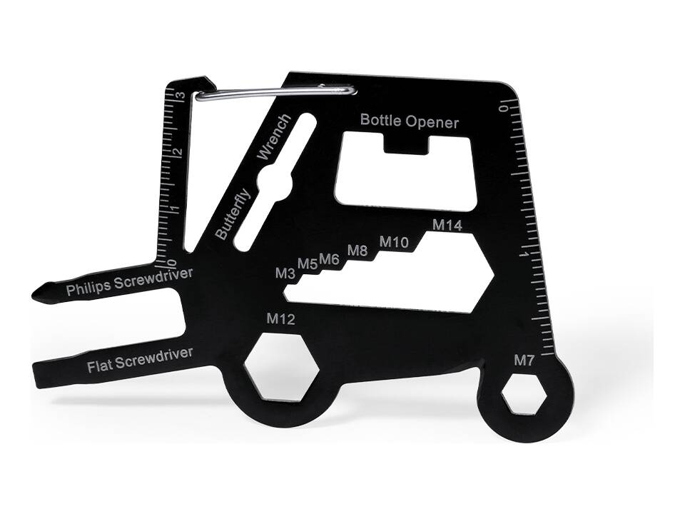 Multitool in vorm van mechanische stier