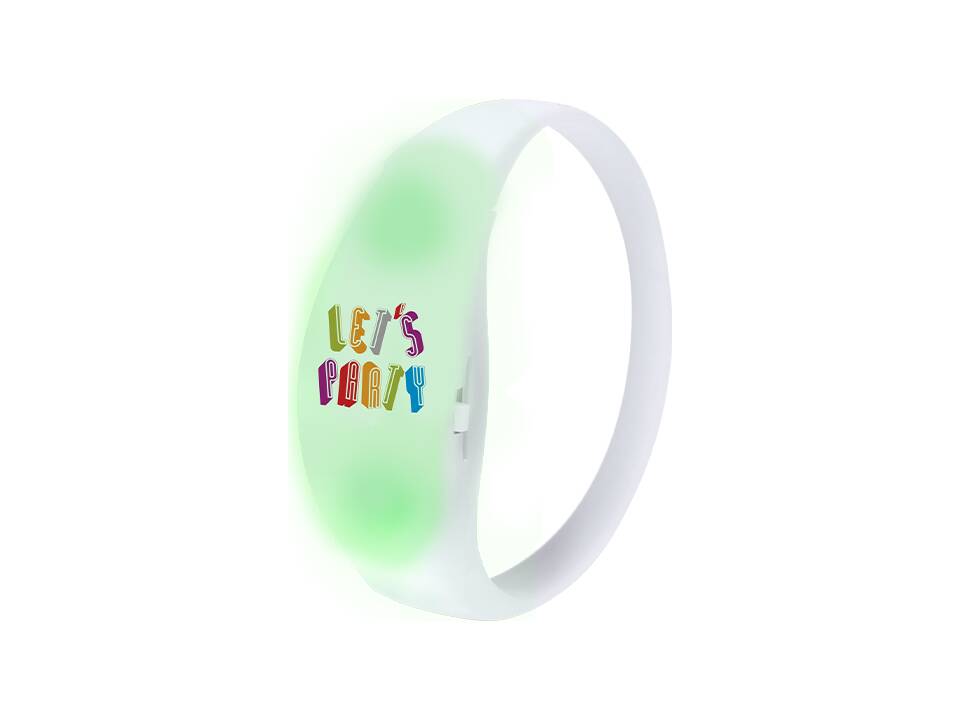 Stoere armband met LED-lampjes