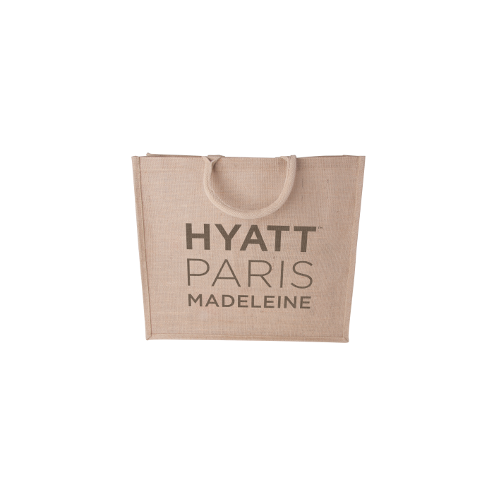 Jute big shopper 45x40x12cm bedrukken