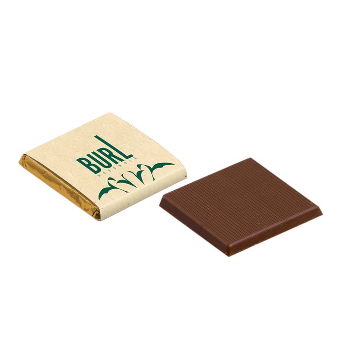 Napolitain melk chocolade met recycled papier