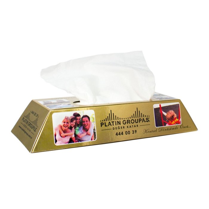 Tissue box goudstaaf bedrukken