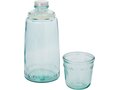 Tweedelige water set gerecycled glas - 1000 ml