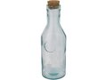 Fresqui karaf van gerecycled glas met kurken deksel - 1000 ml 1