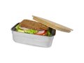 RVS lunchtrommel met bamboe deksel - 700 ml 4