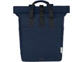 Joey 15 inch GRS gerecyclede canvas rolltop laptoprugzak 15 l 1