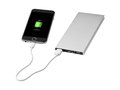 Plate aluminium powerbank - 8000 mAh 12