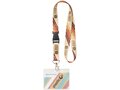 Lanyard met dubbelzijdige sublimatie voorzien van haak en buckle 2