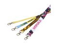 Lanyard met 2 zijden sublimatie voorzien van haak en veiligheidssluiting 7