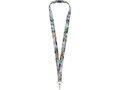 Addie gerecyclede PET lanyard - dubbelzijdige sublimatie